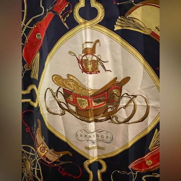 Hermes Springs  scarf - Picture 1 of 8